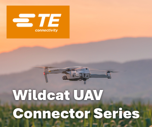TE Connectivity Wildcat connectors for UAVs